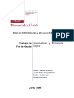 Informalidad y Economía Digital (2015)