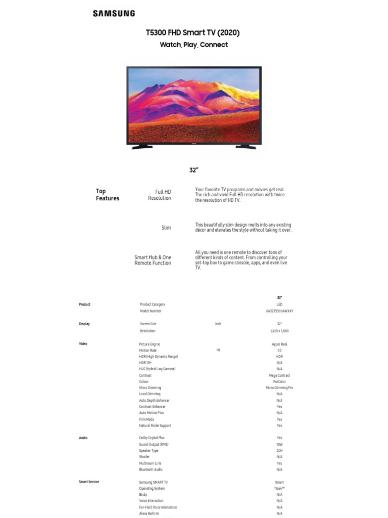 Samsung T5300 Specs: Samsung T5300 Caractéristiques – CKGC