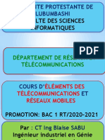 Elts de Telecoms Et Reseaux Mobiles 2021 Ok