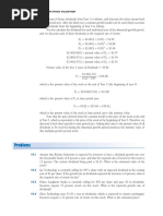 Problems: Common Stock Valuation