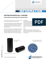 Productinformation Productinformation: Piston Pin With DLC Coating