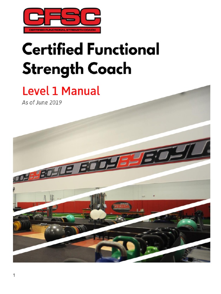 CFSC Level 1 Manual Edits April 2020 | PDF | Anatomical Terms Of Motion ...