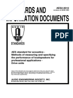 Standards and Information Documents: Audio Engineering Society, Inc