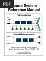 Sound System Reference Manual: Public Address