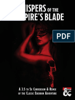 2004-09 - 3.5E Adventure - L4 - Whispers of The Vampire's Blade 5E v2