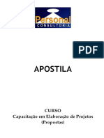 ApostilaCursoElaboracaodeProjetos Personal