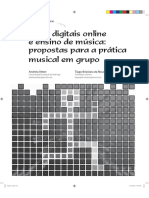 Jogos Digitais Online%0Ae Ensino de Música:%0Apropostas Para a Prática%0Amusical Em Grupo