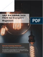 SAP S/4 HANA 2020 FICO For Complete Beginners: Gaurav Learning Solutions