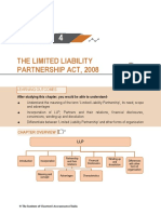 The Limited Liability Partnership Act, 2008: Learning Outcomes