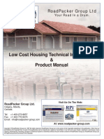 Low Cost Housing Technical Information & Product Manual: Roadpacker Group LTD