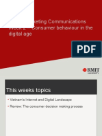 Week 2-Consumer Behaviour in The Digital Age