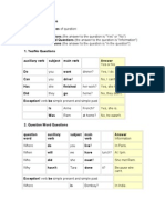 Basic Question Types