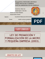 Leyes para Las Mypes