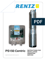 Lorentz PS150C Manual