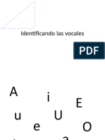 Identificando Las Vocales en Un Texto