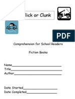 Click or Clunk: Comprehension For School Readers Fiction Books