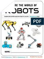Robots Activity Sheets (1)
