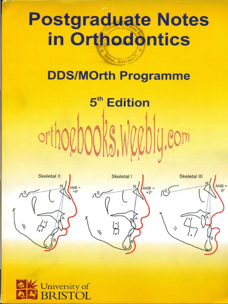 ORTHODONTICS NOTES PDF visual data 7