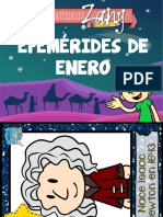 Efemerides de Enero