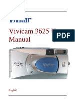 Vivicam 3625 User Manual: English