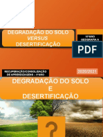 2- Degradação Do Solo - Desertificação - Versão Docente