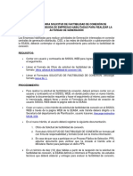 Instructivo Solicitud Factibilidad de Conexion 1