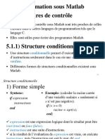 Matiére - &GT UEM.3 - Programmation Sous Matlab