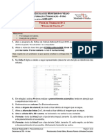 Análise de entrega de TPCs em Excel