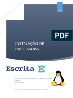 Manual Instalacao Impressora Linux