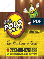 Donde Polo - Menu Interactivo