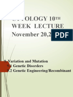 10th Cytology Lecture
