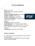 1.Proiect Didactic-ROMANA (Clasa 1)