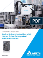 Delta Robot Controller With Servo Drive Integrated ASDA-MS Series