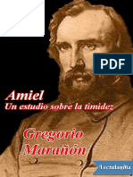 Amiel - Gregorio Maranon y Posadillo