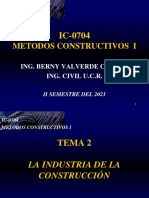 Ic 0704 Tema 02 - La Industria de La Construccion