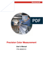 Precision Color Measurement: User's Manual