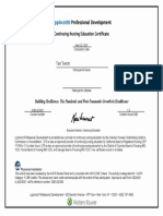 Tench Building Resilience The Pandemic and Post-Traumatic Growth in Healthcare 4 22 21certificate