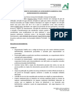 Lista de Documentos para Requerer Licença Mineração Tocantins