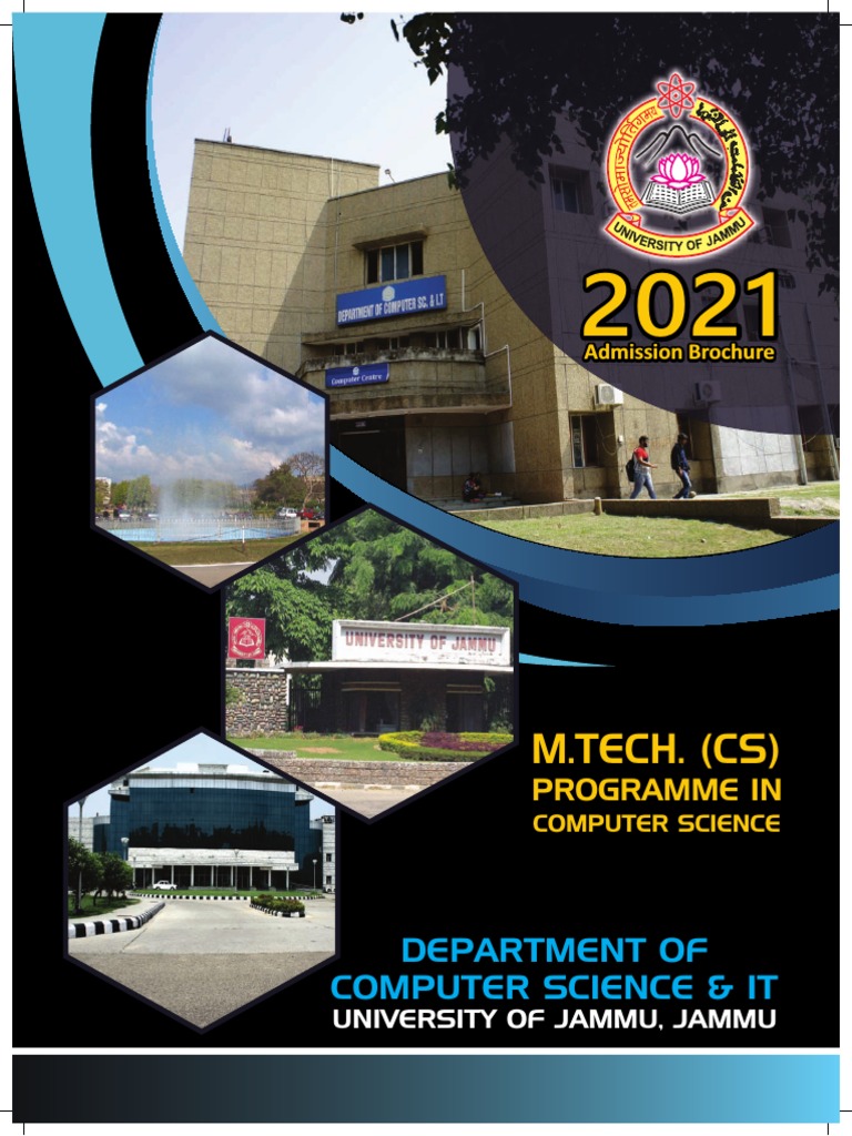 M.Tech Computer Science Admission 2021 | PDF | University And College ...