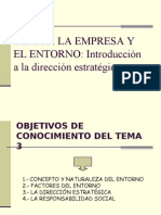 La Empresa y Su Entorno