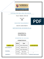 Group A13 - IR-V - Business Plan Report