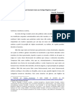 PRECIADO, Paul. B.carta de Um Homem Trans Ao Antigo Regime Sexual.2018