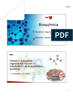 BQ - Semana 5 - Aminoácidos y Proteínas