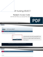 DXR Nursing SELECT - 02 Redeem Access Code (Student)