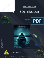 SQL Injection: Hacking Web