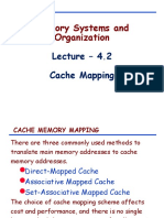 Chapter 4 Lecture 3and4 Cache Mapping + Virtual