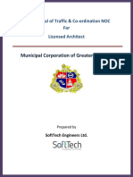 Municipal Corporation of Greater Mumbai: User Manual of Traffic & Co-Ordination NOC For Licensed Architect