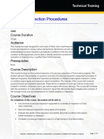 Borescope Inspection Procedures: Course Number Course Duration Audience