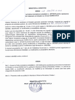 Ordin Nr. 2961 - 2021 Privind Modificarea Anexei La Ordinul Nr. 487 - 2020 Pentru Aprobarea Protocolului de Tratament Al Infecției Cu Virusul SARS-CoV-2