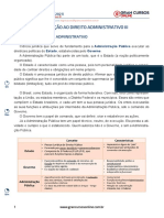 Introdução Direito Administrativo